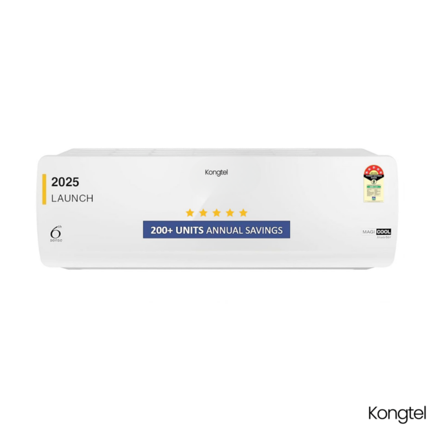 Kongtel - 1.5 Ton 3 Star Wi-Fi Inverter Smart Split AC