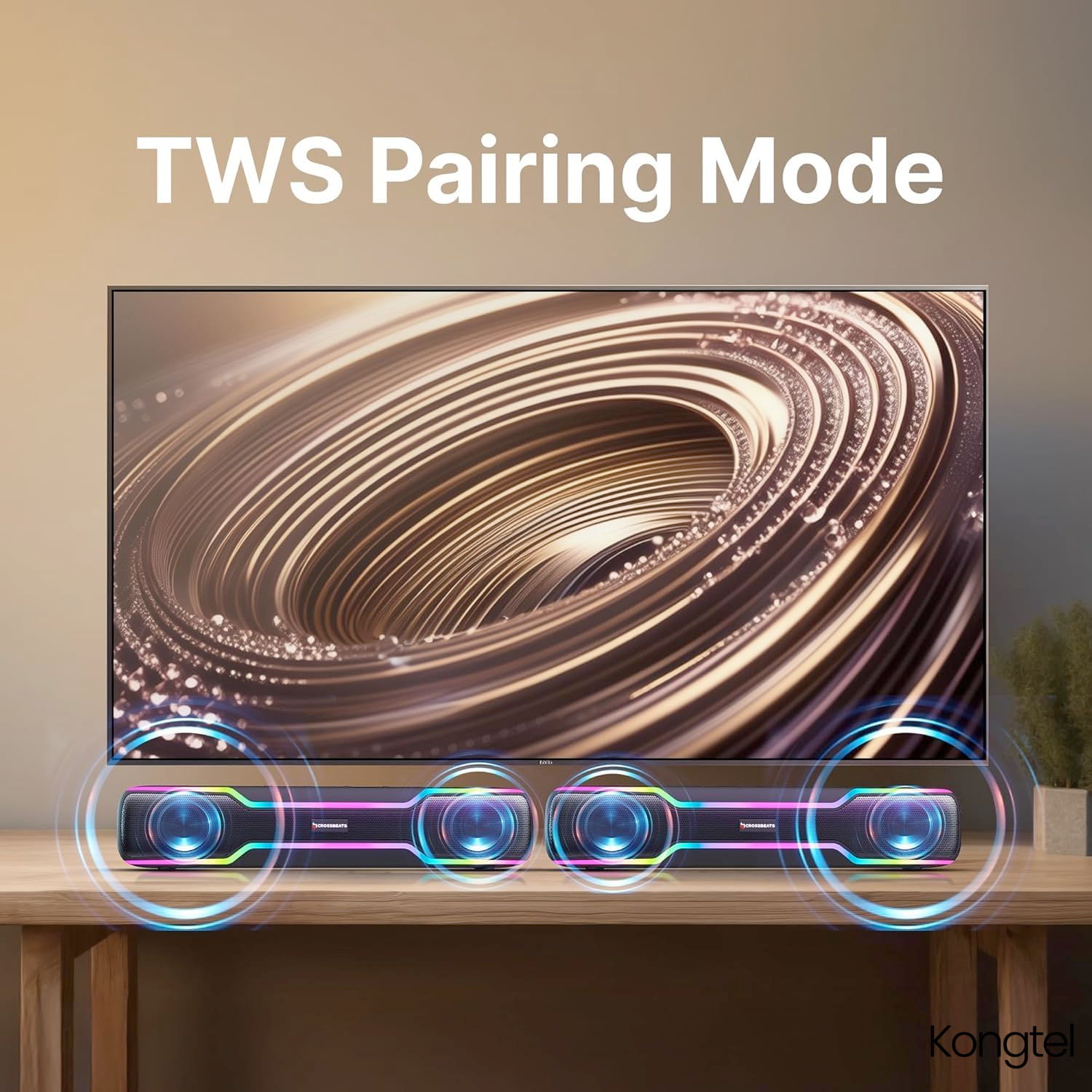 Kongtel - Audio MMS2625B 50W 2.1 Channel - Image 2